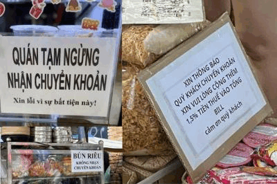 Sợ thuế, sợ lỗ, tiểu thương đồng loạt nói không với chuyển khoản: Thế này có bán cả tiệm cũng không trả nổi thuế