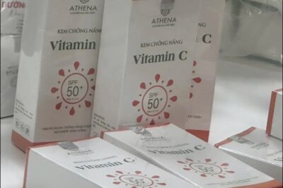 Ai đang dùng mỹ phẩm nhà Athena thì khám da liễu đi chứ toàn hàng gi-ả đựng trong thùng phi đây này