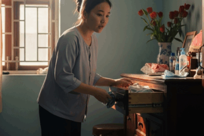 Căn phòng nhỏ, đầy mùi gỗ cũ và hương trầm còn vương lại