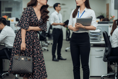 Cậy mình là cháu gái chủ tịch, tiểu thư ngang nhiên lên mặt với đồng nghiệp nhà ngh///èo và cái kết