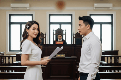 Ghì tay ép vợ ký đơn l/y h//ôn, ngày ra tòa vợ cũ cười h/é l/ộ b/í m/ật đi/êu đứ/ng