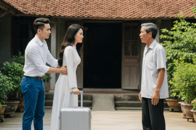 Đem vợ về nhờ bố mẹ uốn nắn, sáng hôm sau đọc bài viết của bố vợ mà tôi sững người