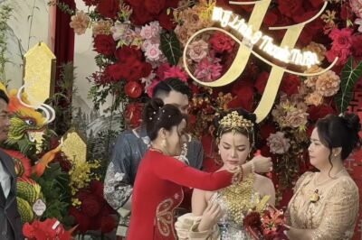 L/ộ thân thế thật của cô dâu đội vương miện 10 cây vàng ngày cưới: Không phải hoa hậu, không phải richkid mà chỉ là ….